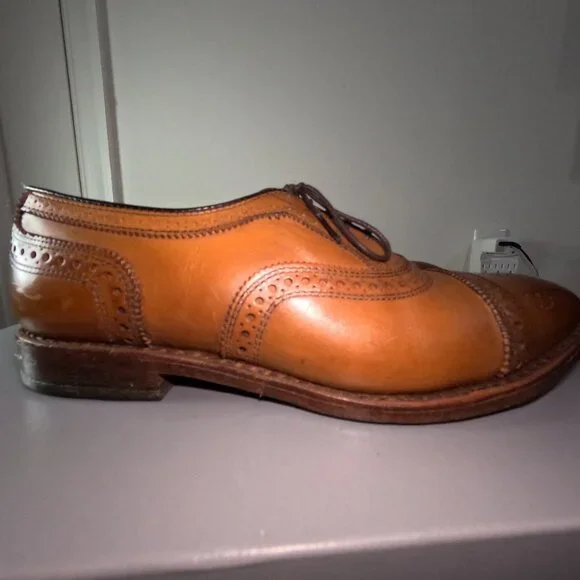 Allen Edmonds, Strand Cap-toe Oxford Dress Shoe, 8.5 D